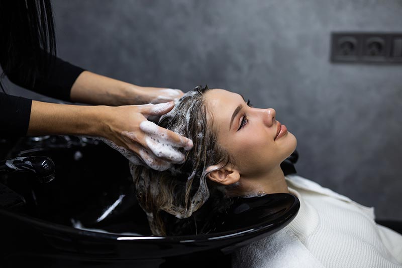 hair washing